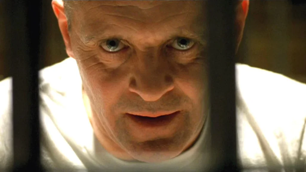 El Dr. Hannibal Lecter. Personaje interpretado por Anthony hopkins