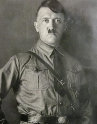 Hitler Dictador fascista.